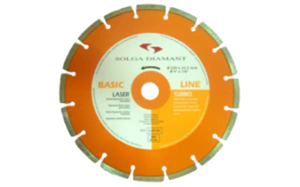 Диск алмазный Basik line Lazer d=125 Solga Diamant