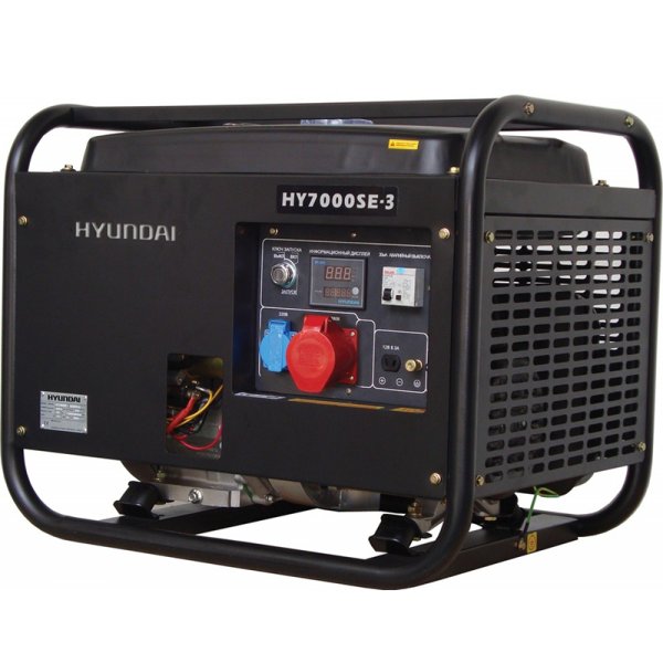 Генератор бензиновый HYUNDAI HY 7000SE-3