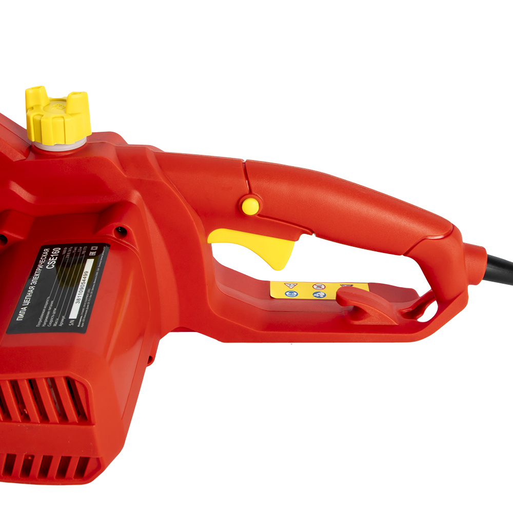 Пила цепная электрическая DDE CSE160 (дв. попер, 1,6 кВт, шина 35 см, 3/8PM-52-1,3)(дв. попер, 1,6 кВт, шина 35 см, 3/8PM-52-1,3)