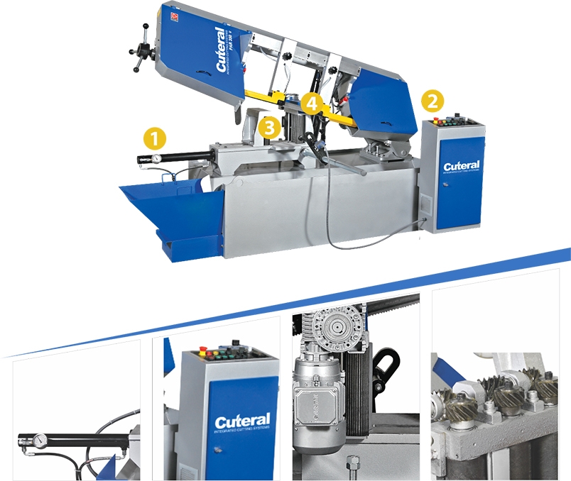 Станок ленточнопильный автоматический PAR 350 U CUTERAL