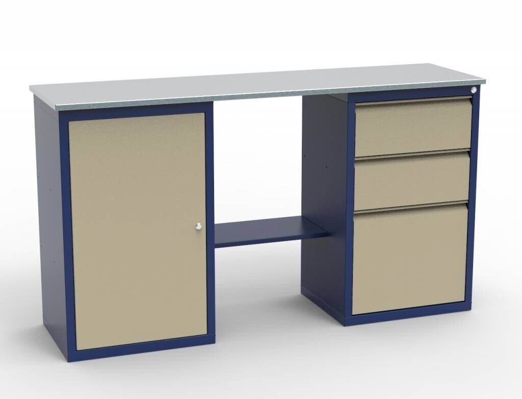 Верстак слесарный мини ЛВ-2Т.01.03