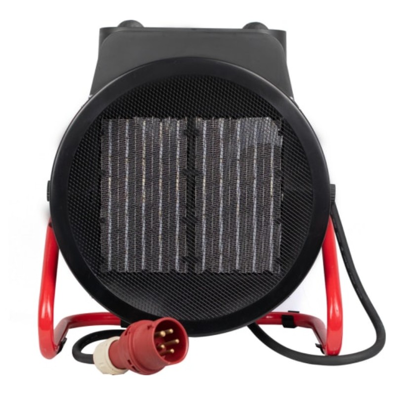 Электрический тепловентилятор Verton Air EH-9C (380В,80/6000/9000Вт,1410куб.м.) силовая вилка