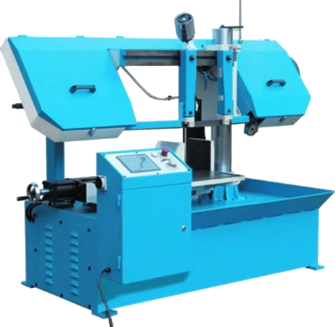 Полуавтоматический двухстоечный ленточнопильный станок Metal Master PT-K 300 (BS-5030)