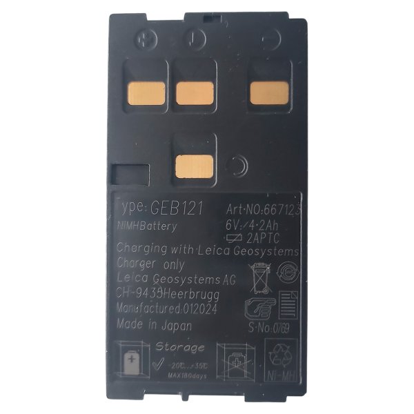 RGK Аккумулятор типа LEICA GEB121 для TPS/DNA аналог