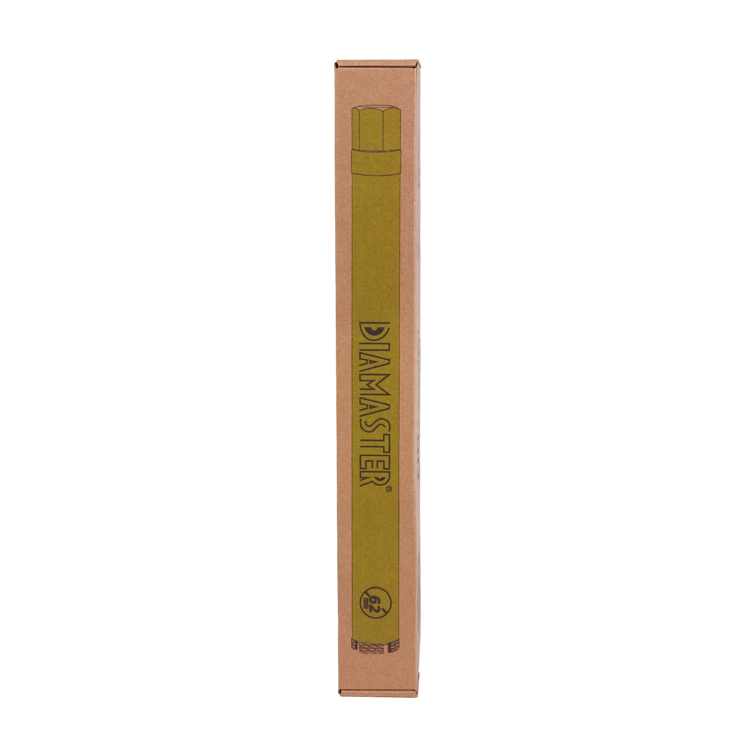 Алмазная коронка DIAMASTER FIN LASER по ж/бетону 62*3,5*450*5z (1 1/4) wet/dry