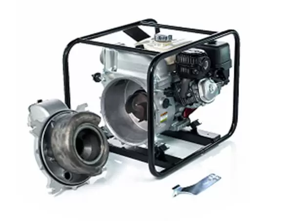 Бензиновая мотопомпа для сильнозагрязненной воды Koshin KTZ-80X o/s