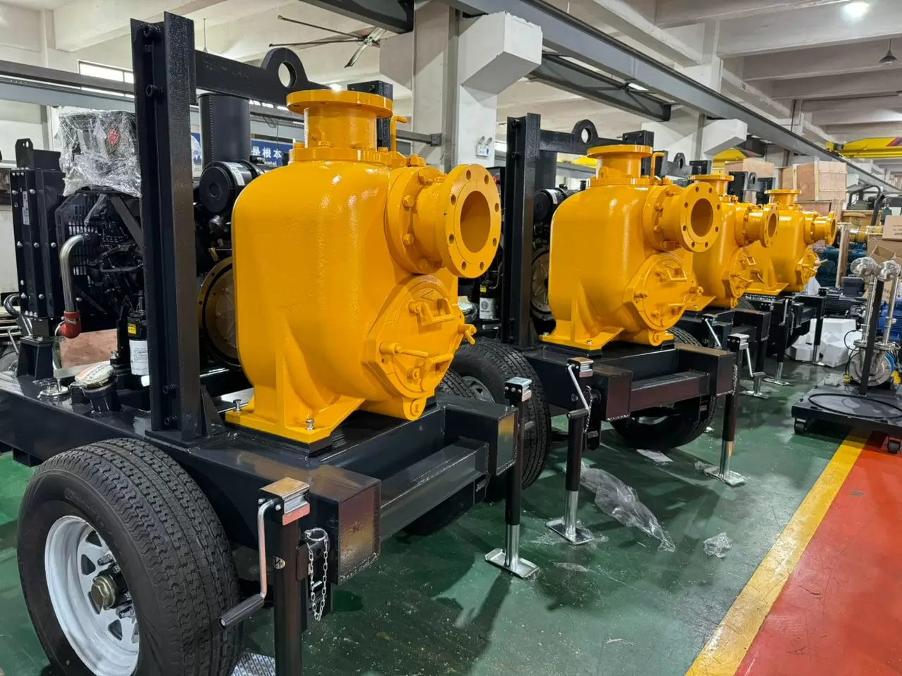 Дизельная мотопомпа ET-PUMPS DP6-325/30 WYT с двигателем WEICHAI