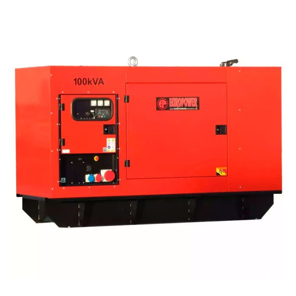 Дизельный генератор EUROPOWER EPS 100 TDE (1500 об/мин, шумозащитный кожух)