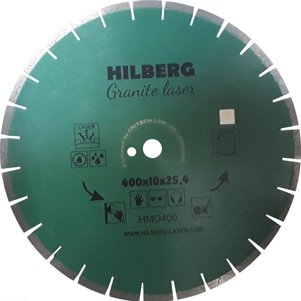 Диск алмазный Hilberg Granite Laser 350 мм