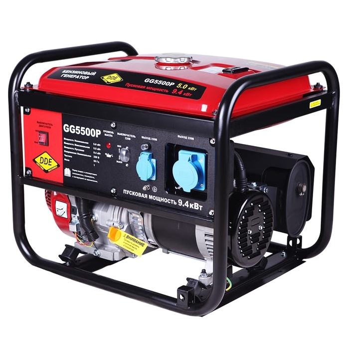 Генератор бензиновый DDE GG5500P