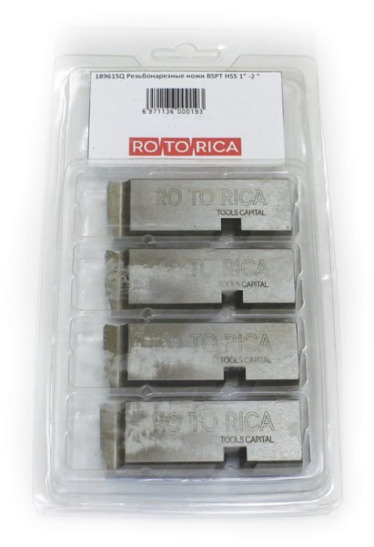 Резьбонарезные ножи Rotorica BSPT R 1" - 2" HSS
