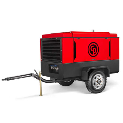 Передвижной электрический винтовой компрессор Chicago Pneumatic CPS 350E BOX SQE