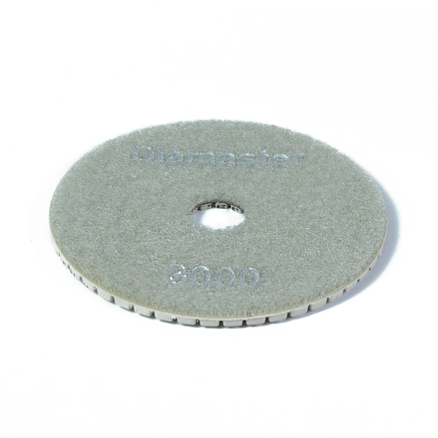 Алмазный гибкий шлифовальный круг (АГШК) DIAMASTER 100*2 №3000 бетон серый