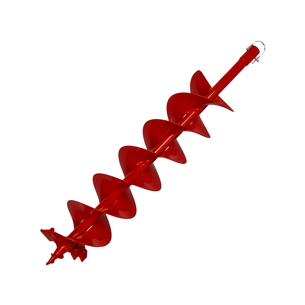 Шнек двузаходный для грунта DDE мотобура (ф = 150 мм,  L = 800 мм, посадка на вал 20 мм)L = 800 мм, посадка на вал 20 мм)