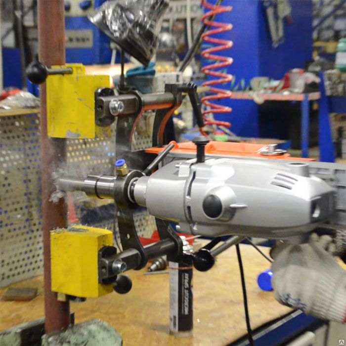 Магнитный сверлильный станок MBA-42 (на пост. магнитах)