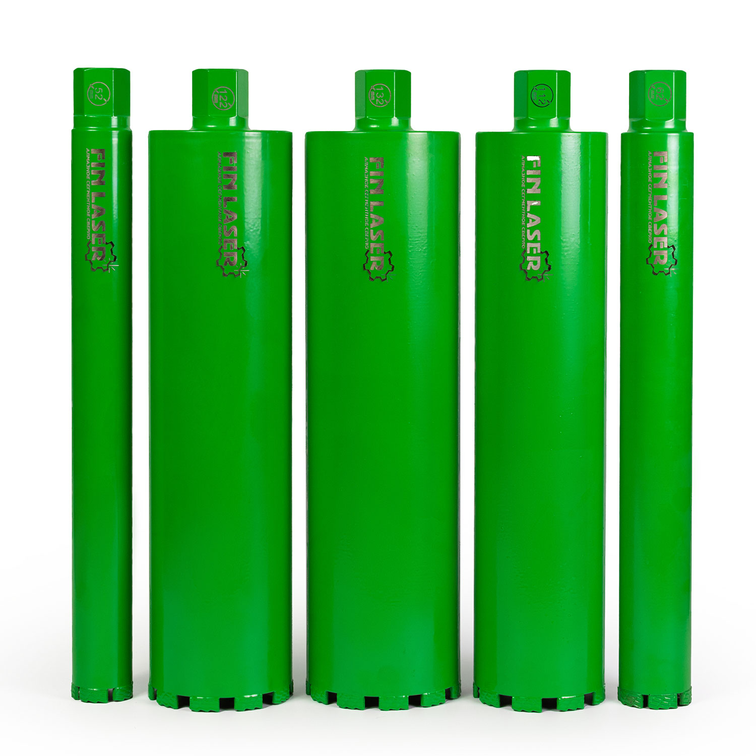 Алмазная коронка DIAMASTER FIN LASER по ж/бетону 132*3,5*450*5z (1 1/4) wet/dry