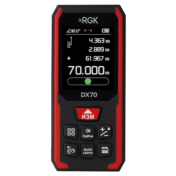 Лазерный дальномер RGK DX70