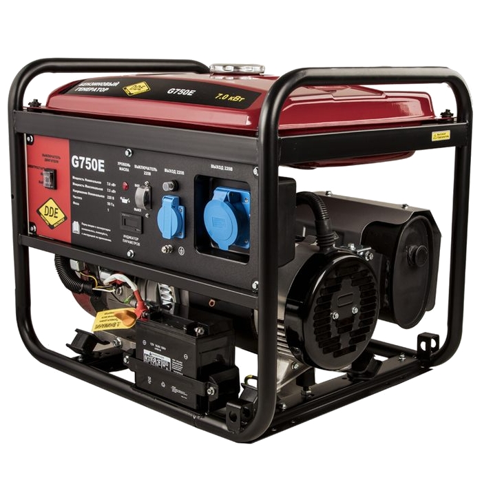 Бензиновый генератор DDE G750E