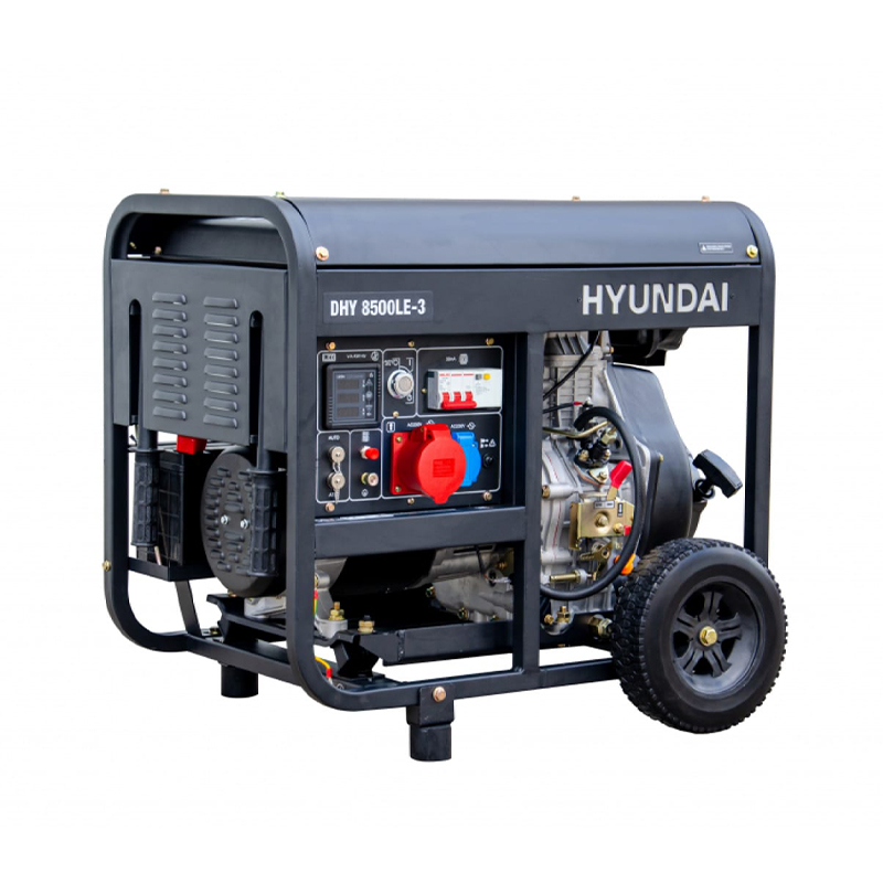 Дизельный генератор Hyundai DHY 8500LE-3
