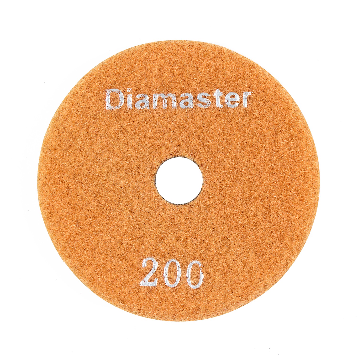 Алмазный гибкий шлифовальный круг (АГШК) DIAMASTER 100*2 №200 бетон оранжевый