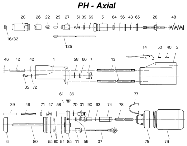 Запчасть PH2000 N875 Кольцо упл.