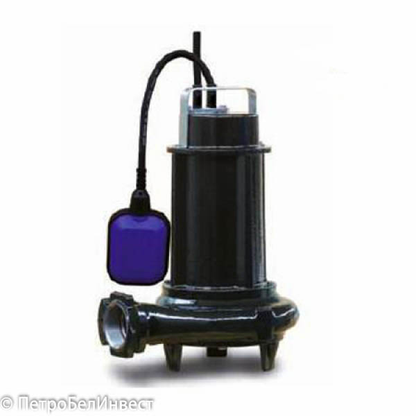 Насос с режущим механизмом Zenit GRE 200/2/G50H AOCM-E