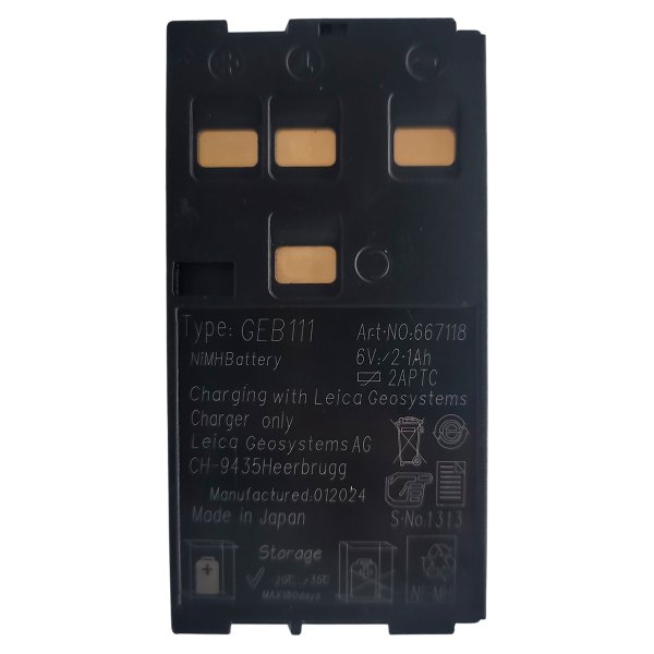 RGK Аккумулятор типа LEICA GEB111 аналог