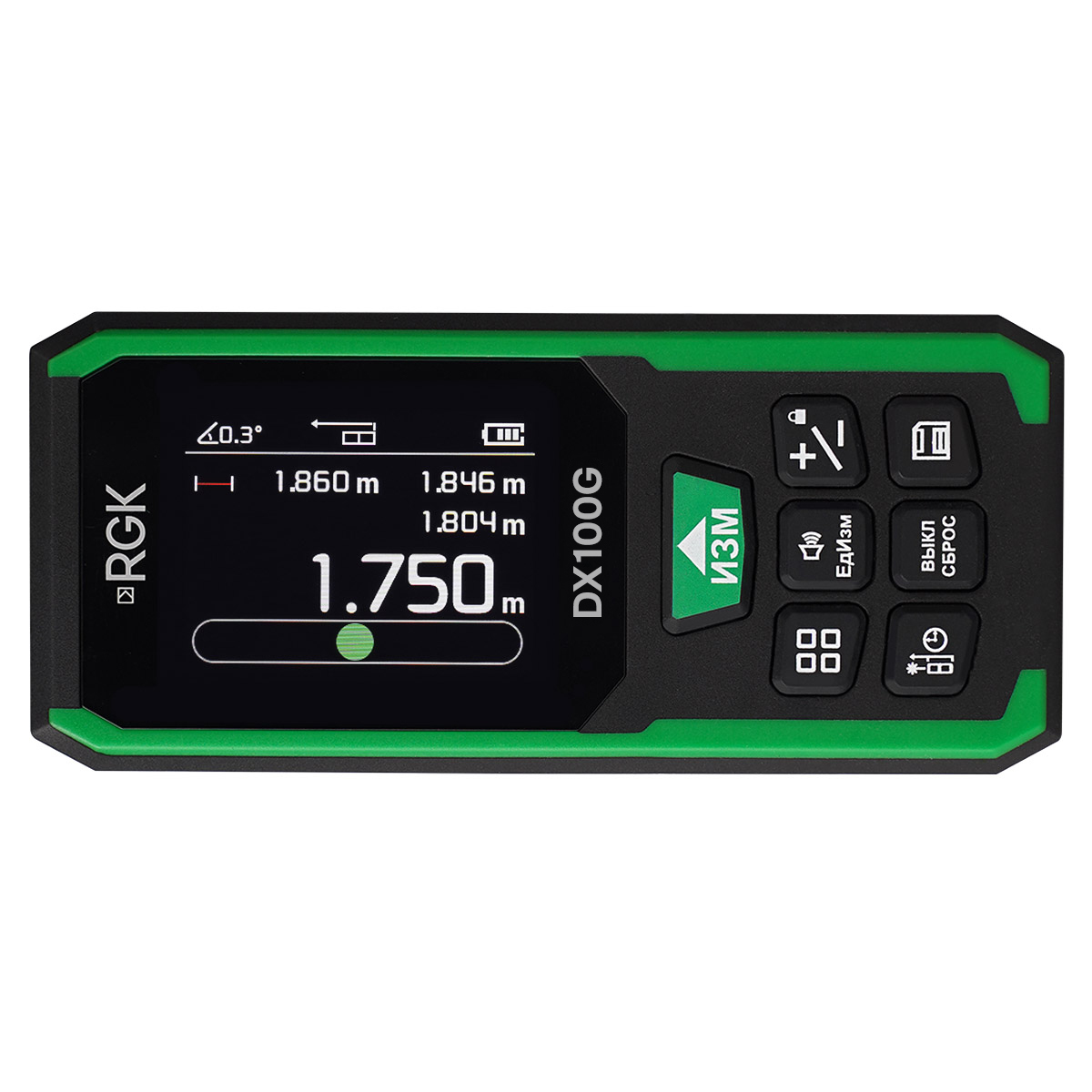 Лазерный дальномер RGK DX100G