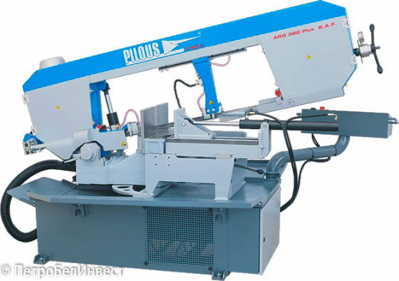 Полуавтоматический ленточнопильный станок Pilous ARG 380 PLUS S.A.F.