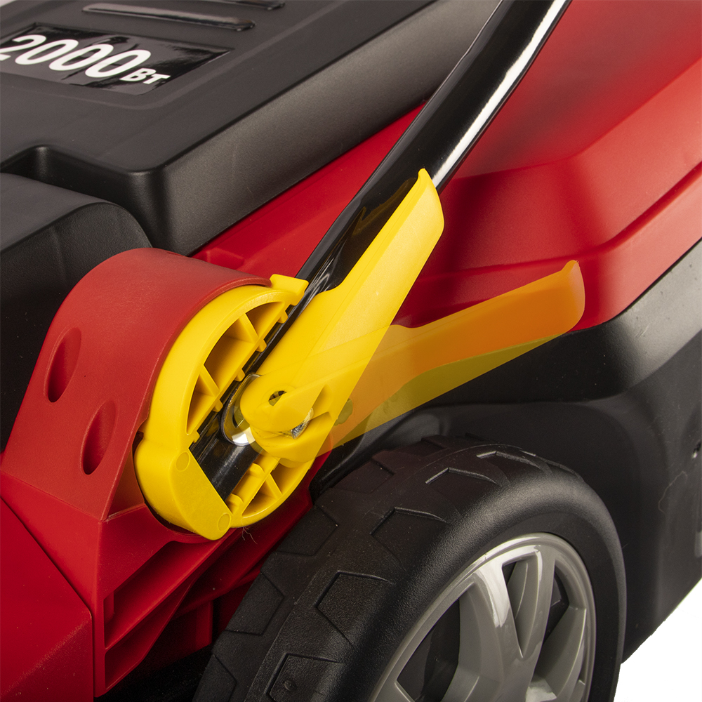 Газонокосилка электрическая DDE LME 4320 (шир 43 см 2,0 кВт выс 25-85 мм сборник)(шир 43 см 2,0 кВт выс 25-85 мм сборник)