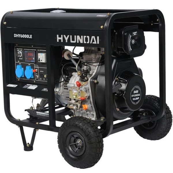 Дизельный генератор HYUNDAI DHY 6000LE