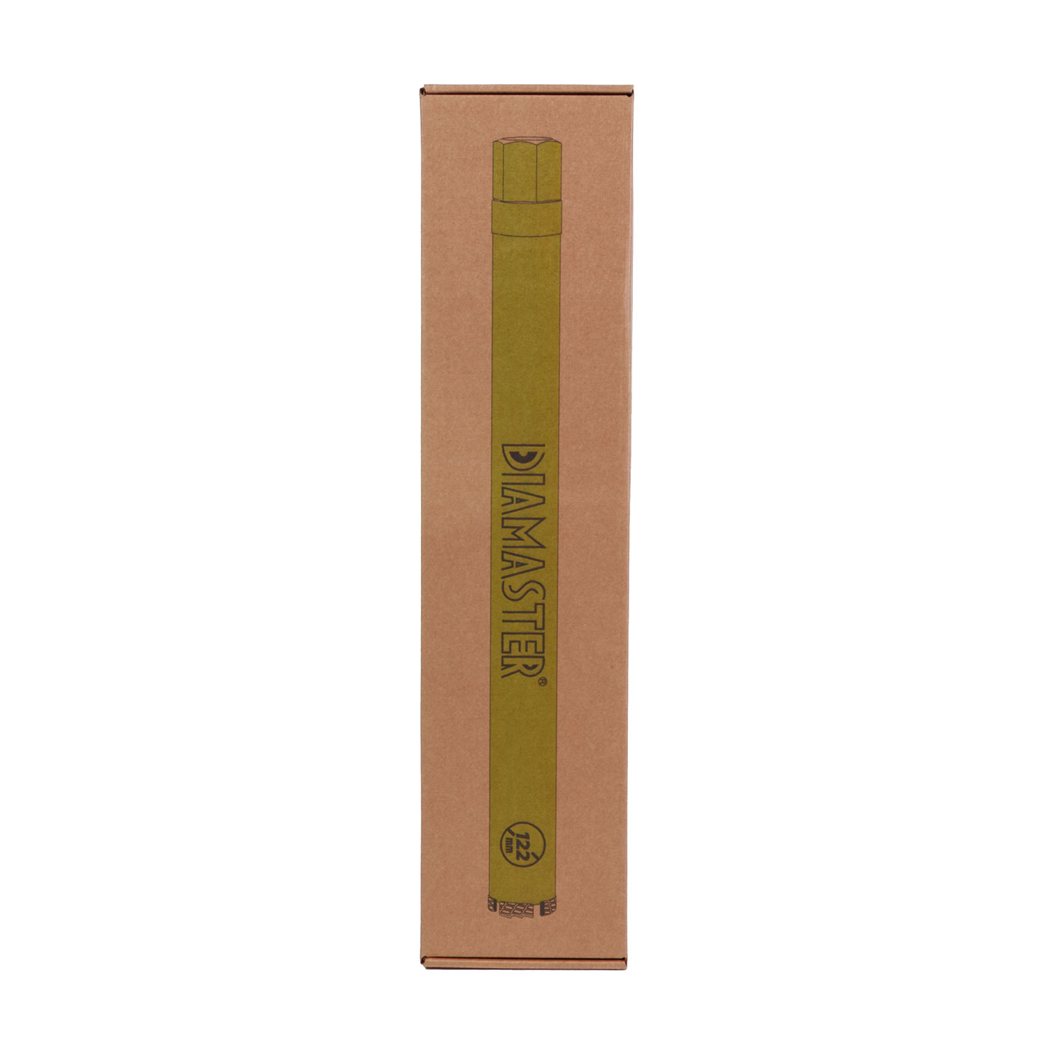 Алмазная коронка DIAMASTER FIN LASER по ж/бетону 122*3,5*450*5z (1 1/4) wet/dry