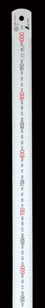 Линейка из нержавейки SHINWA 100см