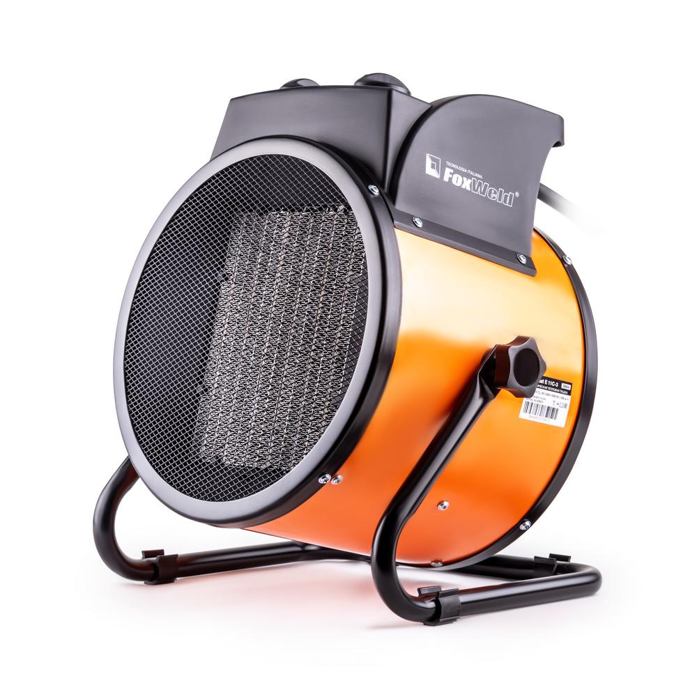 Электрическая тепловая пушка FoxWeld FoxHeat E 11C-3 с керамическим нагревательным элементом (5 кВт