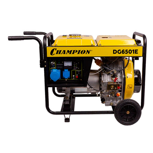 Дизель генератор Champion DG6501E 5 кВт