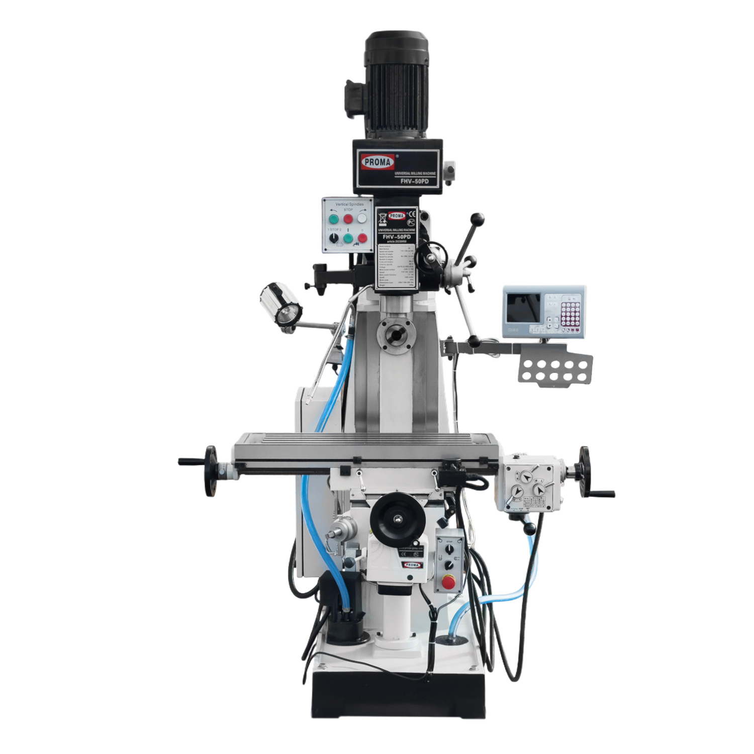 FHV-50PD универс. фрезерный станок с цифр. измер.