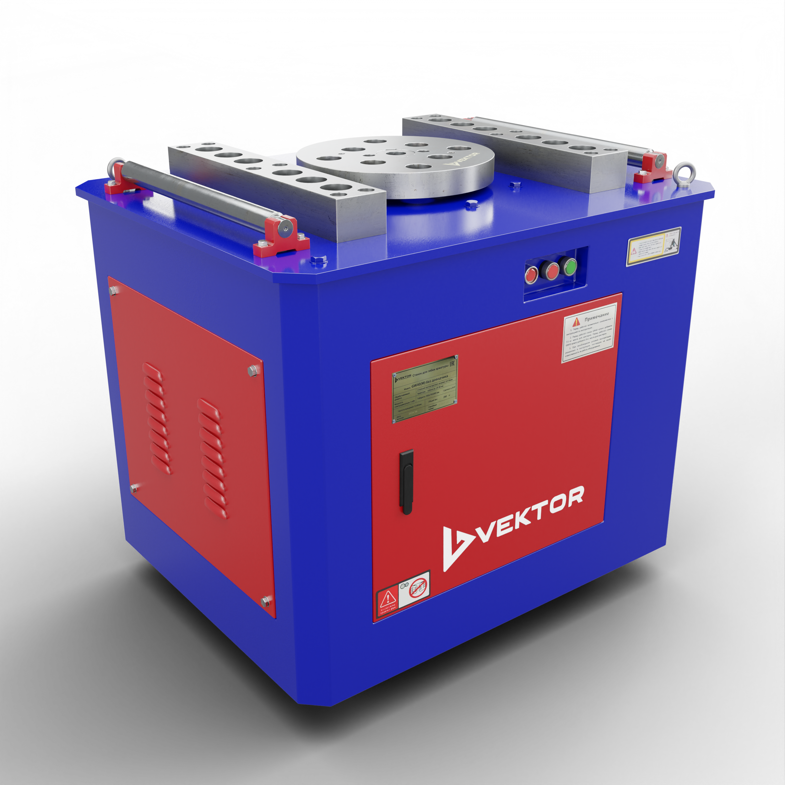 Станок для гибки арматуры Vektor GW40М без доводчика