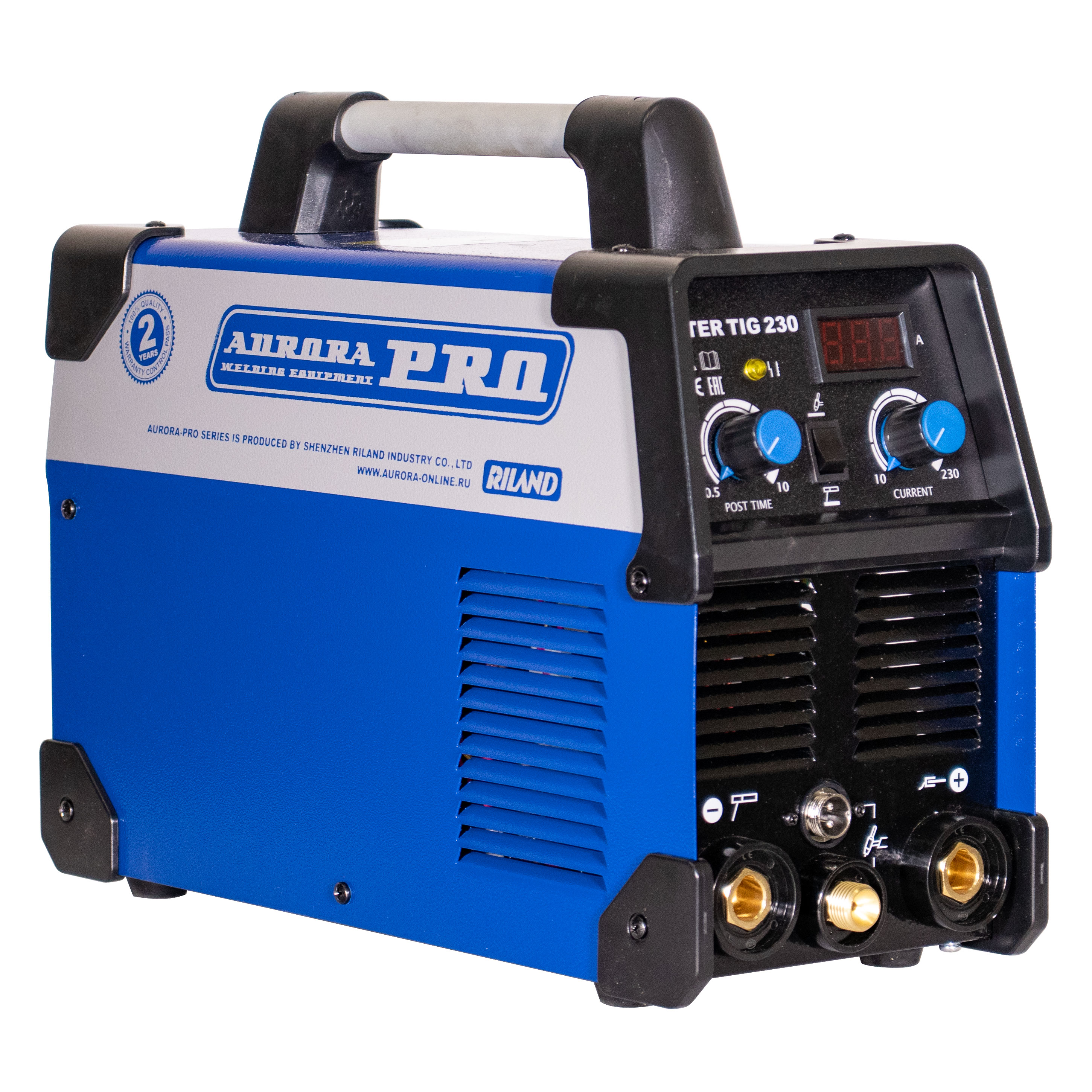 Аппарат аргонодуговой сварки AuroraPRO INTER TIG 230 (TIG+MMA) MOSFET