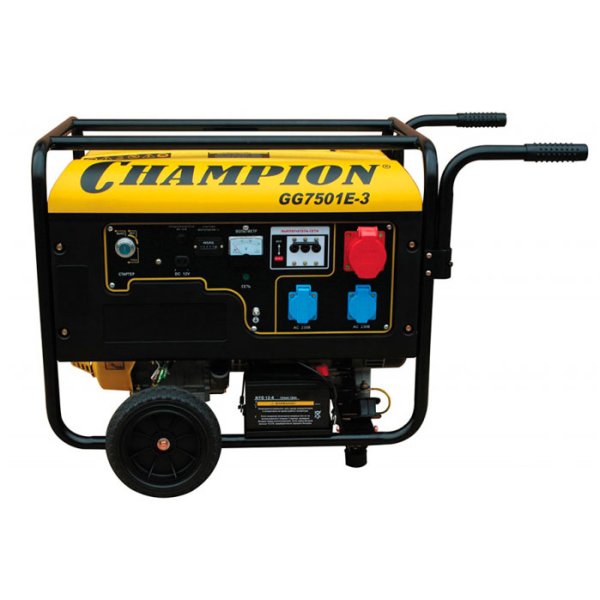 Генератор бензиновый Champion GG 7501E-3