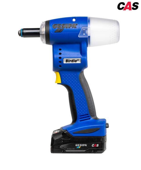 Заклепочник Birdie (New Accubird), 1 аккумулятор, L-Boxx