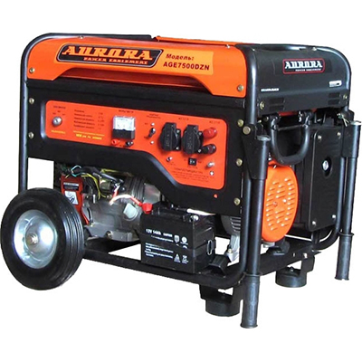 Генератор бензиновый Aurora AGE 7500 DZN с блоком автоматики