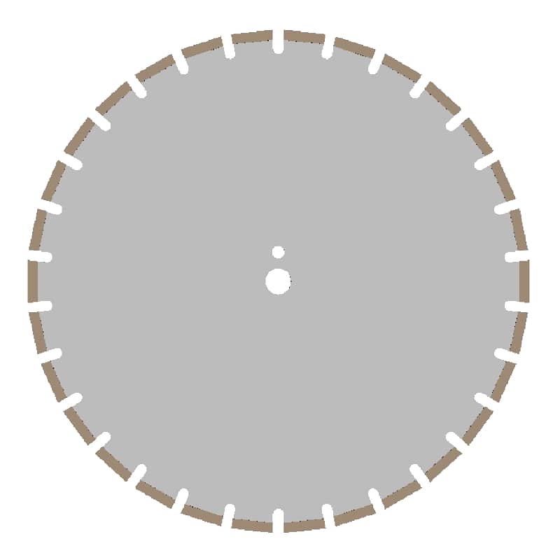Алмазный диск НИБОРИТ Бетон-Асфальт d 50025,4 L