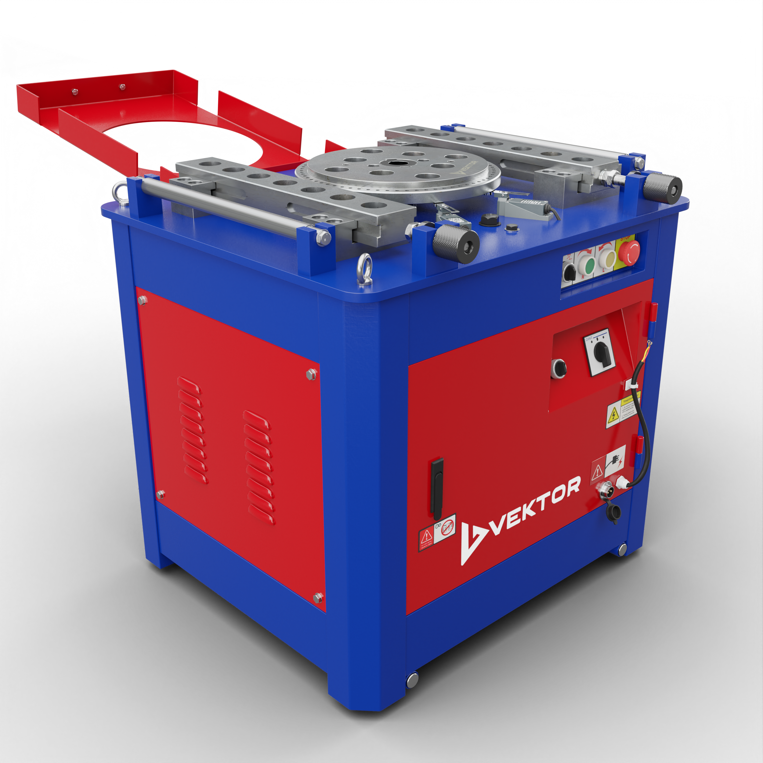 Станок для гибки арматуры Vektor GW52SA с доводчиком