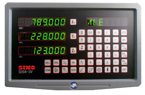 Монитор SINO SDS6-3V 3 оси разъём DB9