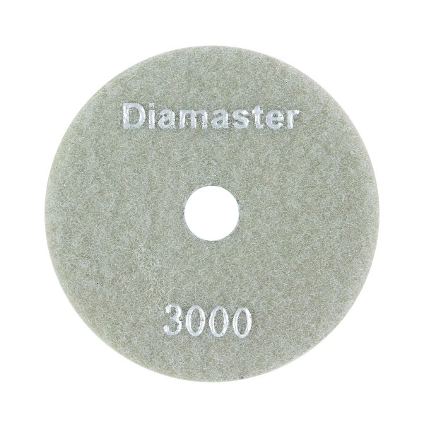 Алмазный гибкий шлифовальный круг (АГШК) DIAMASTER 100*2 №3000 бетон серый