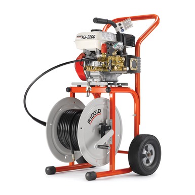 Прочистная машина Ridgid KJ-2200 гидродинамическая бензиновая
