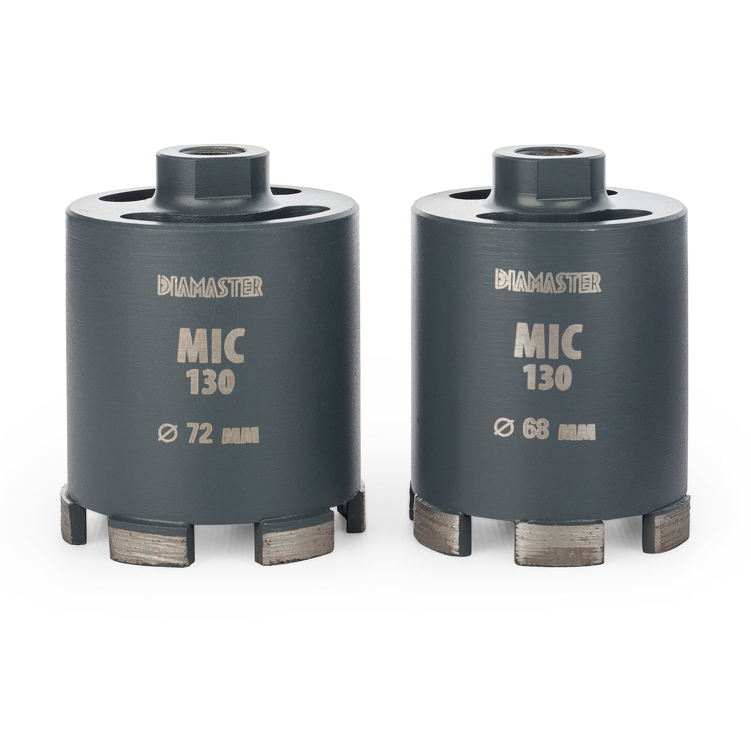 Алмазная коронка Diamaster MIC-130 по ж/бетону и кирпичу 68 мм (М16) dry Laser