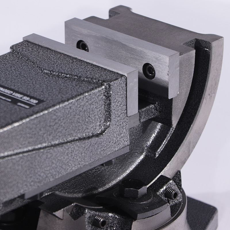 SS-100 откидные тиски с поворотным осн.