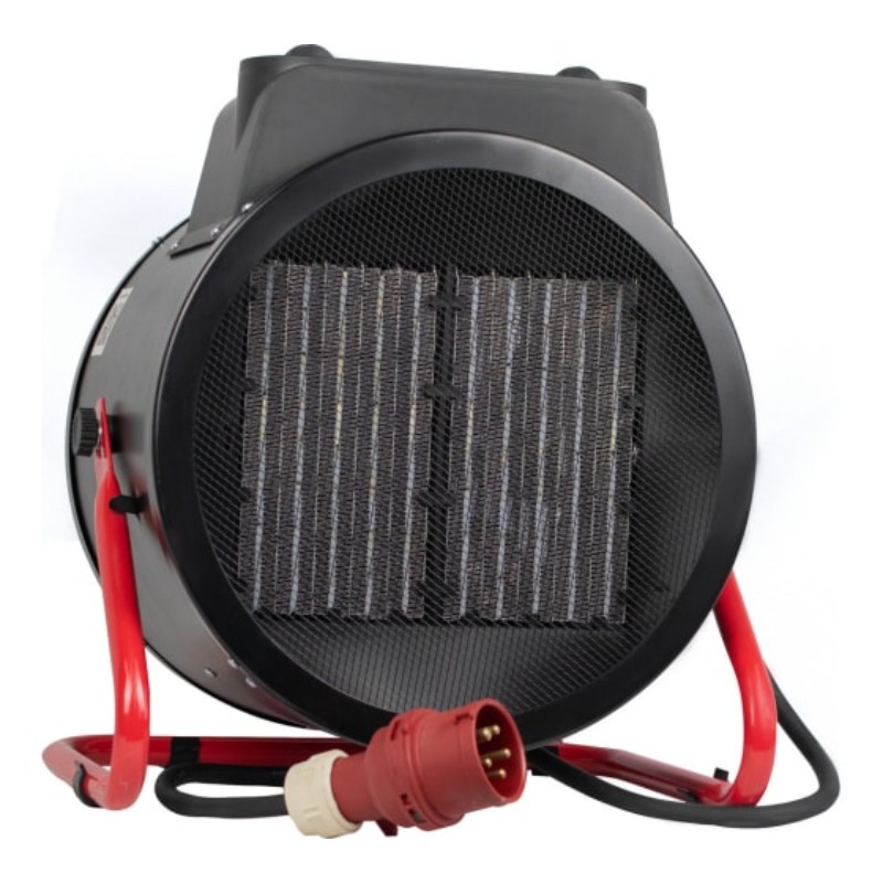 Электрический тепловентилятор Verton Air EH-9C (380В,80/6000/9000Вт,1410куб.м.) силовая вилка