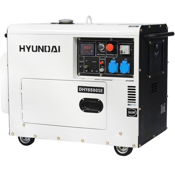 Дизельный генератор HYUNDAI DHY 8500SE